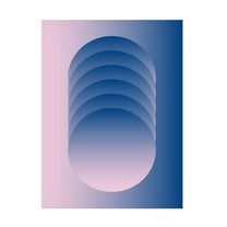 Trademark Fine Art SERGIO ORTIZ GRADIENT Canvas Wall Art