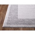 thumbnail image 3 of Abani Quartz QRZ100A Grey Bordered Area Rug, 3 of 5