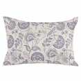 thumbnail image 2 of Purple Fruit Standard Size Pillow Cover, Pillowcase Protectors with Zipper, Breathable Decorative Throw Pillow Case Cover, Country Retro Floral Botanical Plant Pillow Shams for Couch Sofa 20x26Inch, 2 of 8