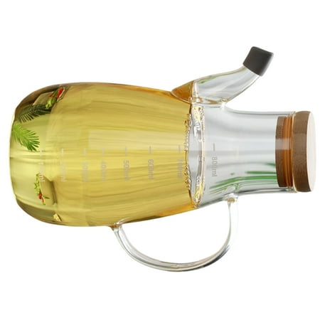 

Large Capacity Oil Pot Bottle with Transparent Pot Body Portable Pot for Indoor Outdoor Picnic BBQ D