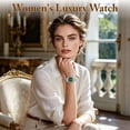 thumbnail image 2 of SKMEI Watches for Women Luxury Dress Waterproof Wrist Watch Stainless Steel Ladies Watch with Luminous Date, 2 of 9