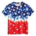 thumbnail image 4 of Zshosam T Shirts for Kids Toddler Boys 4th of July Shirts Funny T Shirt American Flag Tees Tops Usa Patriotic Independence Day Clothes Size 12T 13T,(Watermelon Red 12-13 Years), 4 of 4