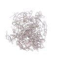 thumbnail image 1 of FUEENIRVA 100 Pcs Crochets de Rideaux en Métal pour Murs en Forme de Papillon Argent, 1 of 5