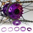 thumbnail image 4 of LEFU Kit de Conversion de Volant à Vitesse Unique en Alliage d'Aluminium 18T Cassette Pignon Vélo de Route Vélo de Montagne Roue Libre avec Réglage de Tension et Coussin Antidérapant, 4 of 10