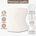 thumbnail image 2 of CHAO Almohada ortopédica para rodillas de dióxido, almohada ergonómica para piernas para caderas, espalda, piernas, rodillas, elección perfecta para personas que duermen de lado, 2 of 5