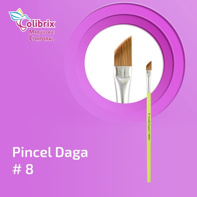 Colibrix Pincel Daga No.8 1 Pieza COLIBRIX Pincel