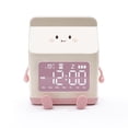thumbnail image 5 of Riguas Alarm Clock Digital Clock Milk Box Shape Clock Children Wake Up Clock Rechargeable Countdown Legible Large Screen Multifunctional Bedroom Alarm Clock, 5 of 6