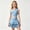 627Blue1610, variant on MEZZALL Child Girls Summer Outfit Sets Off Shoulder Knit Tops With Layered Ruffle Skirt Teen Two Piece Coordinated Lovely Daily Clothes Sets