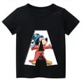 thumbnail image 4 of Camiseta de algodón con combinación de letras y nombre personalizado de Disney para niños, camiseta de manga corta con fuente ABCDE de Mickey Mouse, 4 of 5