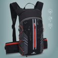 thumbnail image 3 of de transporte de paquete de hidratación de 10L, con soporte para bolsa de agua con tiras reflectantes, ligera para para rojo DYNWAVEMX Paquete de ciclismo para correr, 3 of 8