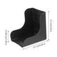 thumbnail image 2 of DEEPCRAFF 100Ud Protector De Esquinas Para Muebles Negro Para Mesas De Café Gabinetes Y Escritorios, 2 of 8