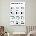 thumbnail image 4 of Punctuation Poster English Grammar Decorative Painting Canvas Wall Art Posters for Room Aesthetic, 4 of 6