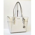 thumbnail image 3 of Bolso Michael Kors Large Charlotte de piel saffiano blanca, 3 of 5