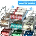 thumbnail image 5 of stusgo 4 Tiers Stackable Can Rack Organizer for up to 48 Cans for Kitchen Cabinet and Pantry (Silver), 5 of 11