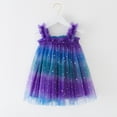 thumbnail image 2 of newwalpole Baby Girls Tulle Tutu Dress Birthday Party Tulle Dresses Purple for Size 6-12 Months, 2 of 8