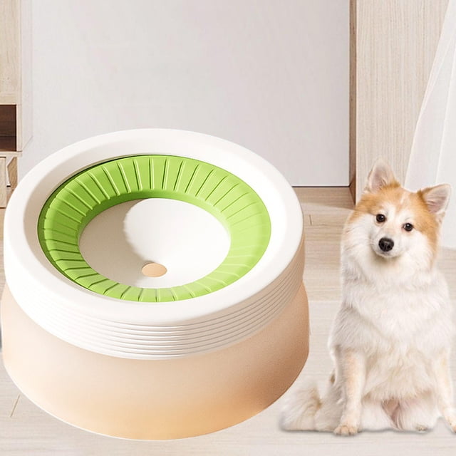 Floating Water Bowl for Dogs - Anti-Wet Mouth Drinker with Adjustable Flow, Large Capacity Pet Water Dispenser