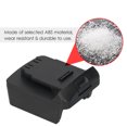 thumbnail image 2 of Generic Universal 18V-20V Lithium Battery Adapter for Milwaukee, DeWalt, and More - Black ABS+PB Construction, Multi-Brand Compatibility, Compact Design, 2 of 7