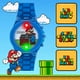 thumbnail image 2 of Accutime Nintendo Super Mario Reloj digital LCD intermitente para niños, espectáculo de luces LED, banda azul vibrante, pantalla fácil de leer, perfecto para niños, 2 of 5