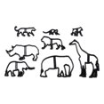 thumbnail image 2 of Destyer Wide Application Plastic Silhouette Cookie Animal Shape Easy To Store Animal Cookie, 2 of 6