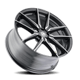 thumbnail image 2 of 20x9 Touren TR94 Brushed W/ Dark Graphite Window Wheel 5x4.5 (35mm), 2 of 3