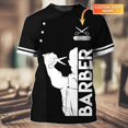 thumbnail image 1 of Camiseta de moda con nombre personalizado para hombre, camisa deportiva informal con estampado 3D de peluquero, de manga corta, de verano, gran oferta, Unisex, DW28Adult size M Gao Jinjia LED, 1 of 2