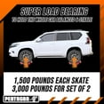 thumbnail image 2 of Pentagon Tools 16x12-Inch Car Wheel Dolly Set of 2 with 3000lb Capacity, 2 of 6