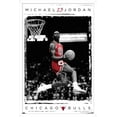 thumbnail image 1 of Michael Jordan - Dunk Wall Poster, 14.725" x 22.375" Framed, 1 of 4