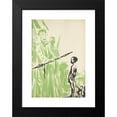 thumbnail image 2 of Norman Davis 11x14 Black Modern Framed Museum Art Print Titled - Picking's Exciting Summer Pl10 (1949), 2 of 5
