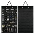 thumbnail image 2 of Hanging Earring Holder Organiser, Brooch Pin Display Board Stud Earring Organisers Storage Earring Holder Organizer Wall------Product code 63262, 2 of 5