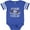Football Blue and White, variant on Inktastic Four Wheeling Mudding Activity Boys or Girls Baby Bodysuit