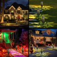 thumbnail image 3 of Luces solares para exteriores, paquete de 6 luces solares LED para exteriores, impermeables, luces solares de jardín para decoración de pasarelas de jardín, blanco cálido, 3 of 5