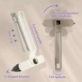thumbnail image 4 of 1pc Rotating Hard Bristle Corner Cleaning Brush for Window Bathroom Kitchen Sink, 4 of 10