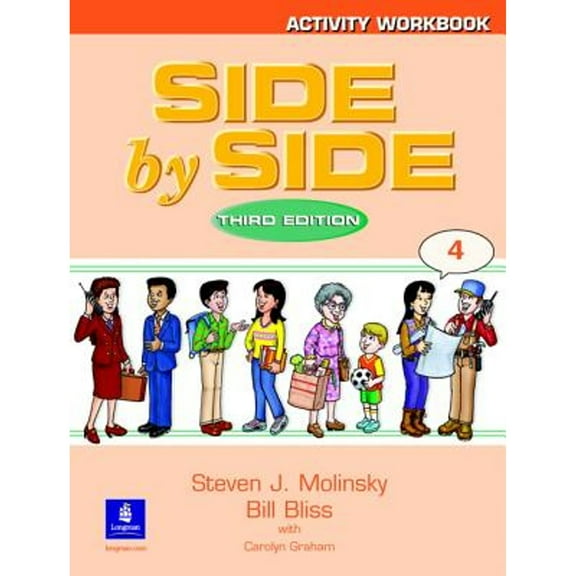 Pre-Owned Side by Side 4 Activity Workbook 4 (Paperback) by Steven Molinsky, Bill Bliss