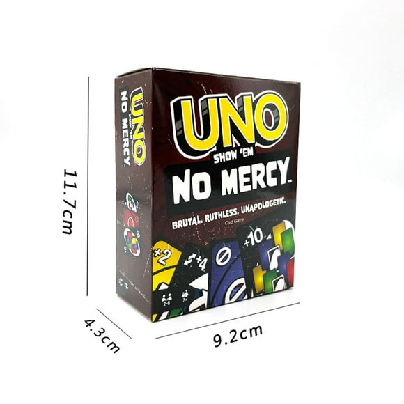 Uno No mercy Game Board Games UNO Cards Table Family Party Entertainment UNO Games Card Toys Children Birthday Christmas SH