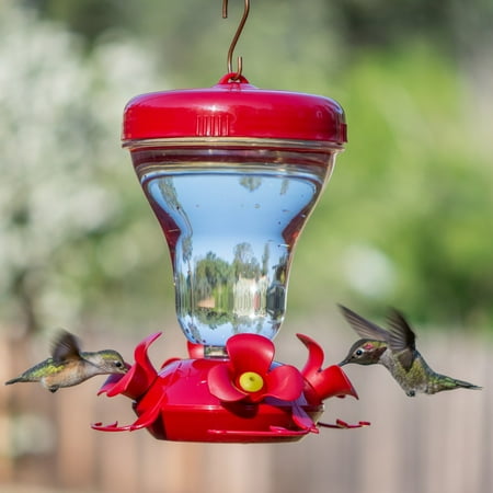 Perky Pet Magnolia Hummingbird Feeder With Nectar Walmart Com