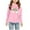 Pink, variant on Nmnitkp Kid Hoodie Toddler Soft and Comfortable Fleeced Fabric Baby Long Sleeve Hooded Shirt Breathable and Warm Kid Sweatshirt Pocket Pullover Hoodies for Boys Girls