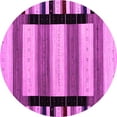 thumbnail image 1 of Ahgly Company Indoor Round Abstract Pink Contemporary Area Rugs, 8' Round, 1 of 4