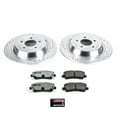 thumbnail image 3 of PowerStop Rear Z26 Street Warrior Carbon-Fiber Ceramic Brake Pad and Drilled and Slotted Rotor Kit Fits: FORD Select Models K6813-26, 3 of 9