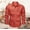 Red, variant on Bcfgryg Men's Solid Colour Autumn Long Sleeved Button Down Shirt Outdoor Casual Style Shirt Big and Tall Shirts Green L