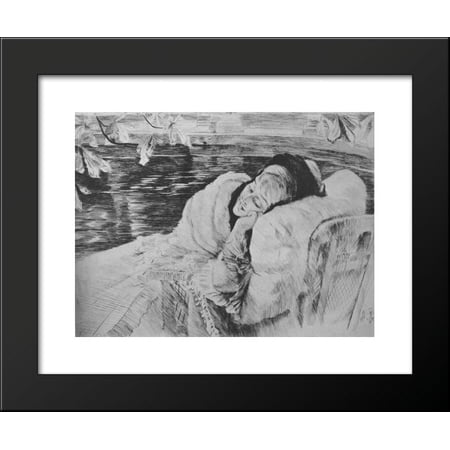Convalescence 20x24 Framed Art Print by James Tissot
