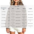 thumbnail image 4 of Lutiedan Girls Leopard Print Hoodie Oversized Fleece Fall Winter Hooded Sweatshirts Long Sleeve Casual Pullover Top Size 3-13,Coffee, 4 of 5