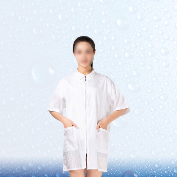 OUNONA Nylon Hair Dye Clothes 1Set Durable and Waterproof for Salon and Home Coloring in White XL