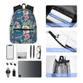 thumbnail image 4 of Fotbe Colorful Flowers Mochila Ligera Casual para Laptop para Hombres y Mujeres, Mochila Impermeable de Uso Diario, Mochila para Universidad, 4 of 6