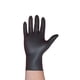 thumbnail image 3 of FELTECHELECTR 100 guantes de látex negro sin polvo para exámenes médicos, tatuajes y piercings - Talla XL, 3 of 6