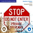 thumbnail image 5 of Private Driveway Sign, Do Not Enter Sign,, 5 of 8