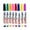 MulticolorA, variant on Dry Erase Markers, Hwkond 8Pack Water-based Whiteboard Pen Erasable Red Green And Blue Color Blackboard Pen Easy-to-erasable Marker 10ml, Back to College