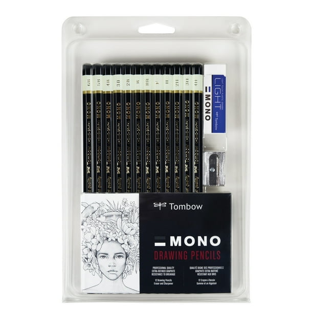 Tombow mono professional drawing pencil set walmart walmart