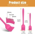 thumbnail image 3 of KitsKap Silicone Basting Brush 2 Pcs Pastry Brush for Oil, BBQ, Grill Barbecue Sauce Baking , Pink, 3 of 5