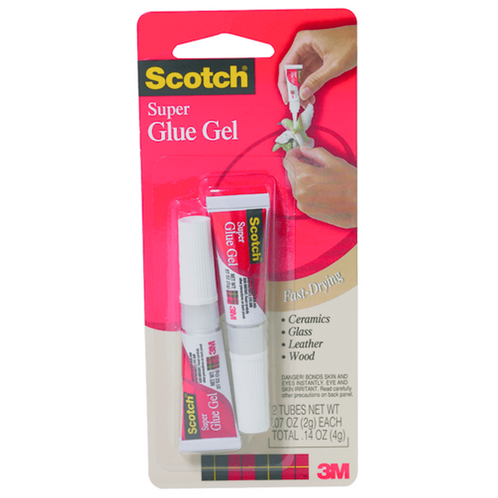 Scotch Super Glue Gel Quantity of 12 PT AD112