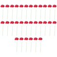 thumbnail image 4 of 30Pcs Mini Mushrooms Red Resin Mushrooms Micro Landscape Adornment, 4 of 9